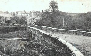 The Original Bridge of Mylor before widening in 1950