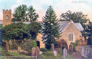 St Mylor Church colour photograph